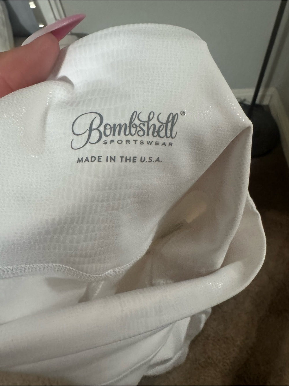 Bombshell Sportswear White Leggings